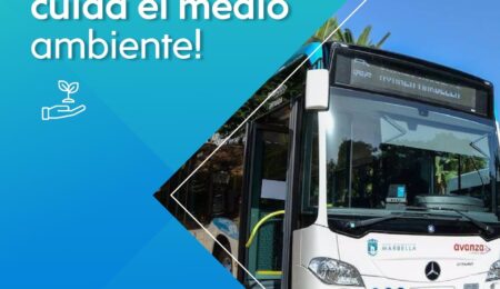 La localidad malagueña de Marbella se suma al Día del Medio Ambiente con una campaña para impulsar el uso del transporte público