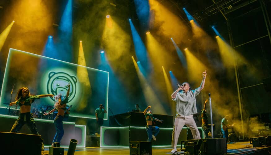 Haaland disfruta del primer concierto de Ozuna en Starlite Catalana Occidente