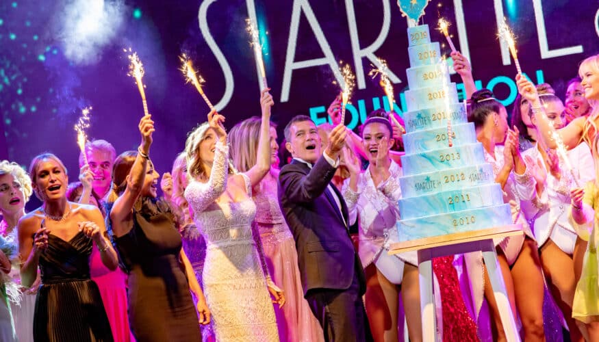 Antonio Banderas y Sandra García-Sajuán, incansables en su solidaridad, liderarán la Gala Starlite Porcelanosa 2022
