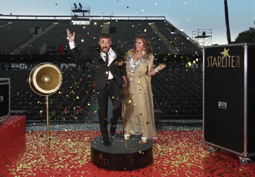 Antonio Banderas y Sandra García-Sajuán, incansables en su solidaridad, liderarán la Gala Starlite Porcelanosa 2022