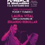 POESÍA Y FLAMENCO DE LAURA VITAL EL DÍA 11 DE NOVIEMBRE EN BENALMÁDENA, MÁLAGA