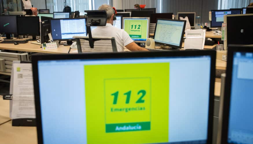 El Teléfono 112 coordina casi 5.000 incidencias durante la Nochebuena y el día de Navidad