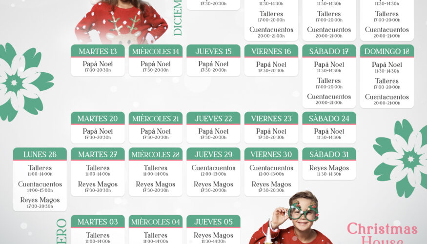 La Navidad llega a Vialia Centro Comercial, con una gran variedad de actividades para toda la familia