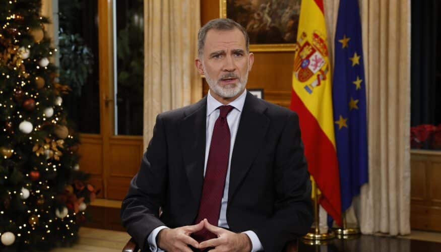 El Rey alerta en su discurso navideño a la responsabilidad de todos para evitar el riesgo de deterioro de las instituciones y la convivencia