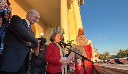 Los niños piden a los Reyes Magos que los padres tengan más tiempo con sus hijos y desean la Expo para Málaga