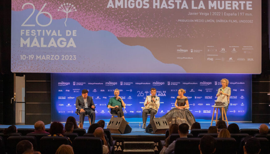 Un trío amoroso a la gallega protagoniza la segunda proyección de Málaga Premiere con Amigos hasta la muerte