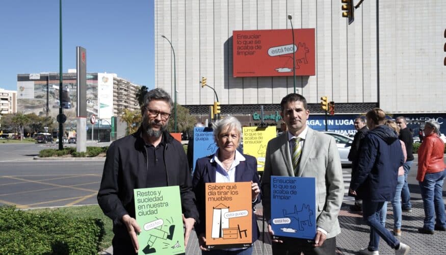 ‘MÁLAGA, TE QUEREMOS GUAPA’, NUEVO LEMA DE LA CAMPAÑA DE CONCIENCIACIÓN CIUDADANA DEL AYUNTAMIENTO ’SER LIMPIOS POR MÁLAGA’