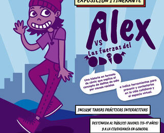 La Biblioteca de Estación de Cártama acogerá la exposición “Alex vs. las fuerzas del odio”