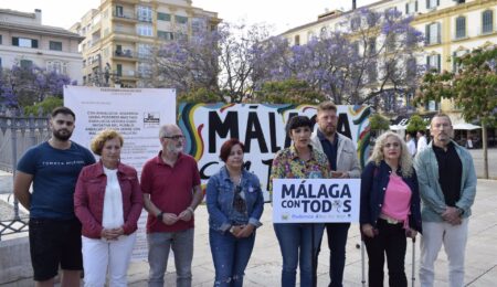Morillas candidata de Con Málaga llama a que "nadie se quede en casa": "Vamos a ver oleada de ilusión y cambio"