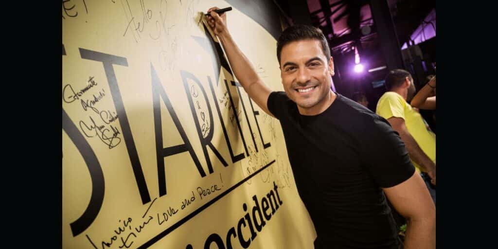 LA SUPERESTRELLA MEXICANA CARLOS RIVERA VUELVE A STARLITE OCCIDENT MÁS ‘SINCERO’ QUE NUNCA