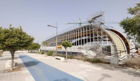 El nuevo pabellón polideportivo de Marbella avanza al 70% de ejecución y se prevé para principios de 2024