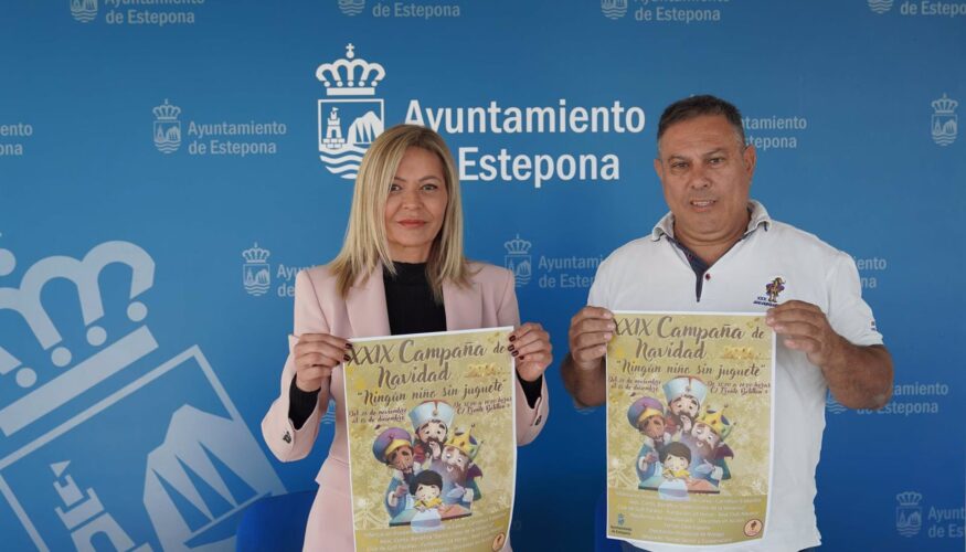 La campaña benéfica 'Ningún Niño sin Juguete' de Estepona repartirá regalos a unas 300 familias