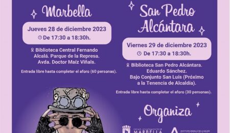 Marbella se suma a la campaña del 'Juego y el Juguete No Sexista No Violento', que incluirá un cuentacuentos