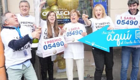El 1.568, otro quinto premio del Sorteo de Navidad 2023, dotado con 60.000 euros a la serie