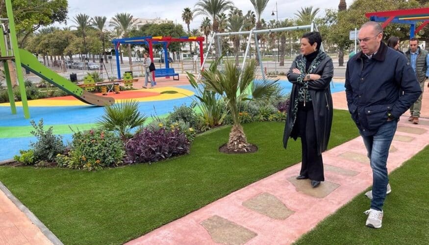 Torremolinos cuenta con un nuevo parque infantil de 1.500 metros entre las calles Carnicero y Salvador Dalí