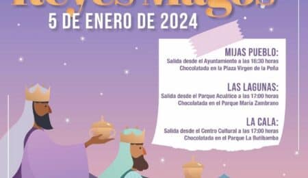 Los Reyes Magos repartirán en Mijas más de 8.000 kilos de caramelos sin gluten