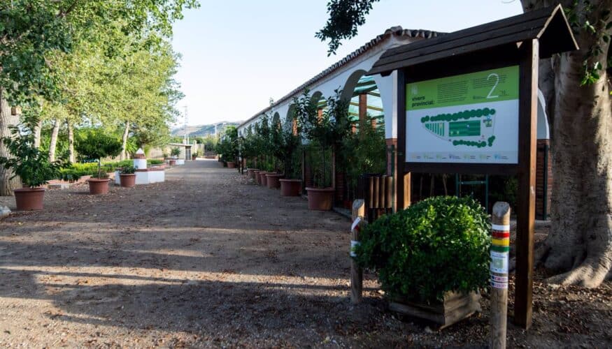 El Vivero de la Diputación de Málaga suministra más de 23.000 árboles y plantas para proyectos ambientales