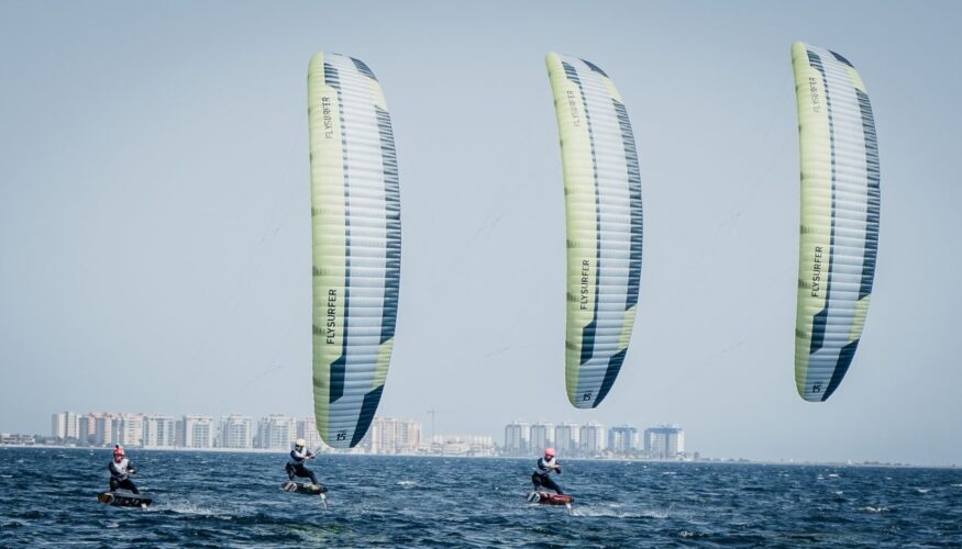 Las Series Finales del Europeo de Formula Kite son otro monólogo de Maeder y Nolot