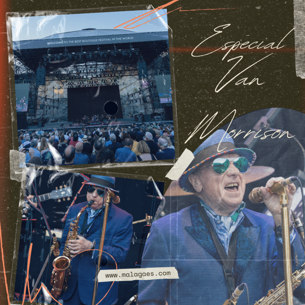 ESPECIAL FOTOGRÁFICO VAN MORRISON ELIGE STARLITE OCCIDENT PARA OFRECER SU ÚNICO CONCIERTO EN ESPAÑA