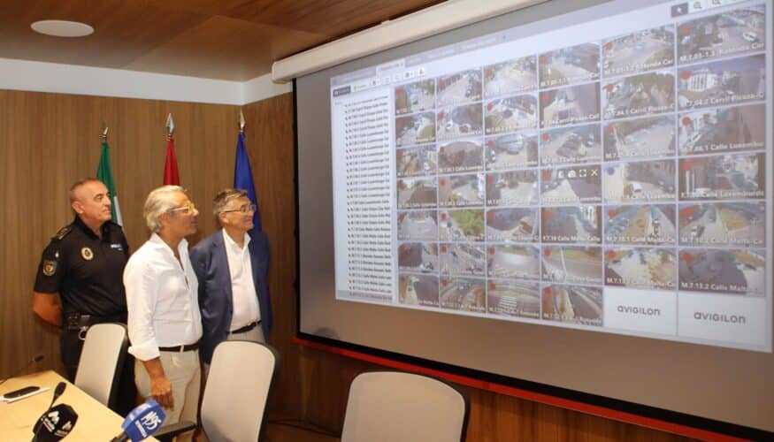 Marbella incorpora 40 nuevas cámaras de tráfico y once lectores de matrículas en San Pedro Alcántara