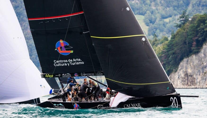 El equipo Calero Sailing Team concluye con éxito el Campeonato Mundial de la 44Cup en el Lago Lucerna