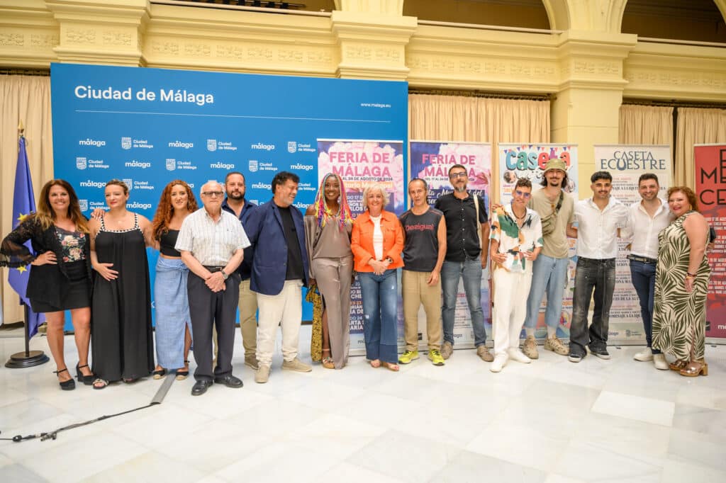 José Mercé, Lucrecia, Toni Zenet, María Peláe, Chenoa, Carlos Baute y Adrián Martín, artistas que actuarán en la Feria de Málaga