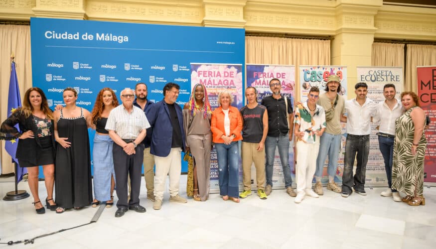 José Mercé, Lucrecia, Toni Zenet, María Peláe, Chenoa, Carlos Baute y Adrián Martín, artistas que actuarán en la Feria de Málaga