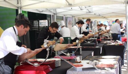 El IX Certamen Mundial del Jamón 'Ciudad de Estepona' arranca este jueves con 65 expositores y 200 cortadores