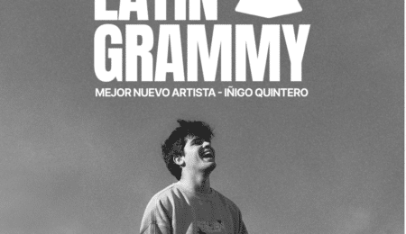 IÑIGO QUINTERO nominado a los Latin Grammy 2024 como "Mejor Nuevo Artista"
