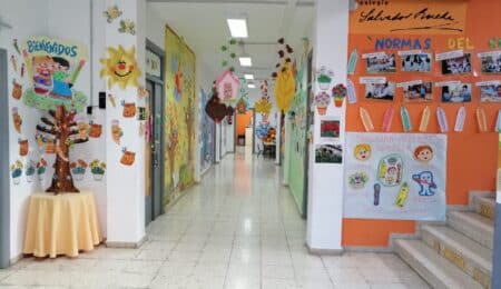 El Ayuntamiento de Málaga impulsa la obra de rehabilitación de la primera planta del antiguo colegio Salvador Rueda para destinarlo a equipamiento social