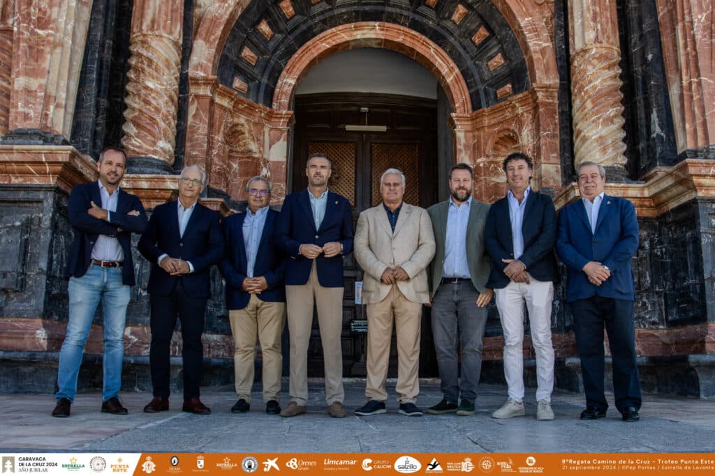 La ‘Punta Este 2024’ iza sus velas en la Basílica de la Vera Cruz de Caravaca