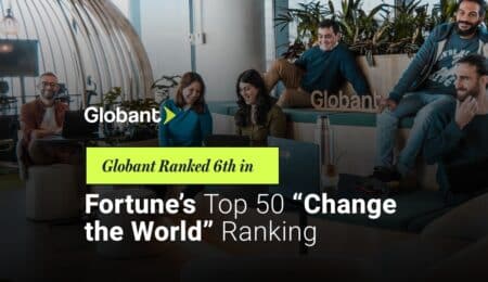 Globant, reconocida por su impacto social y ambiental en el ranking "Change the World" de Fortune