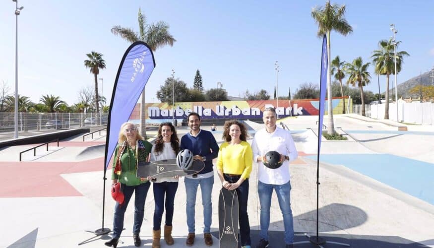 El Ayuntamiento de Marbella pone en marcha una Escuela Municipal de Skate Adaptado