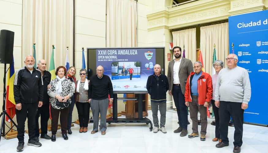 Una veintena de equipos disputarán la XXVI Copa Andaluza del Open Nacional de Petanca