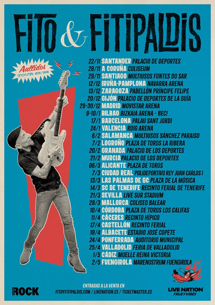 Fito & Fitipaldis vuelven a la carretera con Aullidos Tour