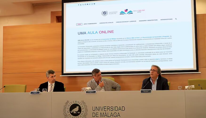 'UMA Aula Online', la nueva apuesta digital de la Universidad de Málaga