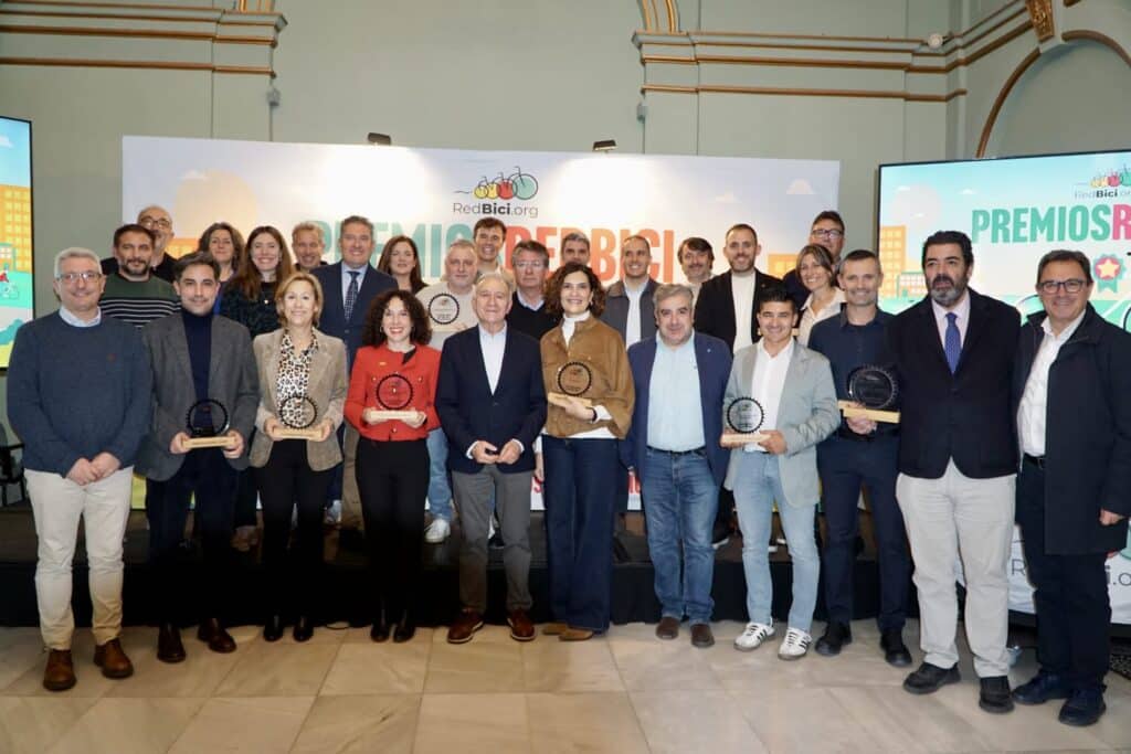 El Ayuntamiento ha sido reconocido en los premios que otorga la Red de Ciudades por la bicicleta