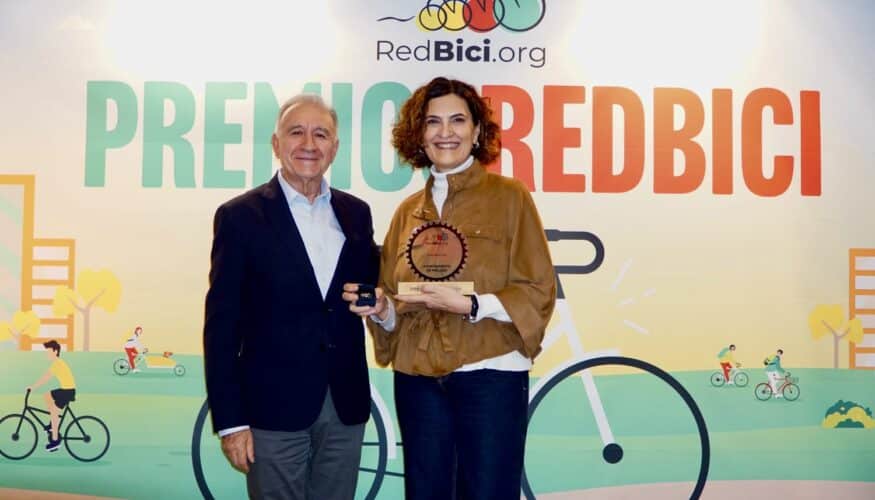 El Ayuntamiento ha sido reconocido en los premios que otorga la Red de Ciudades por la bicicleta