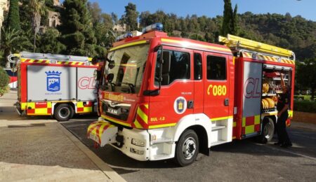 El Ayuntamiento de Málaga licita el suministro de cuatro nuevos vehículos de Bomberos en el marco del plan de inversiones para renovar la mitad de la flota