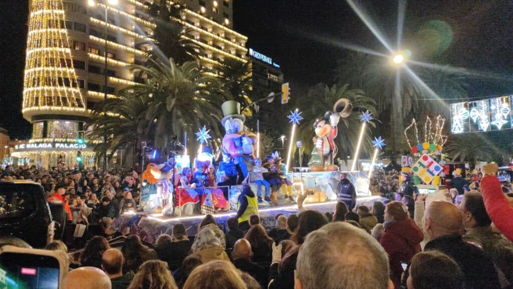 Cabalgata de Málaga, en directo
