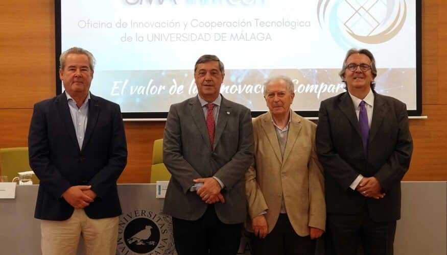 La Universidad de Málaga, a través de su Oficina de Innovación y Cooperación Tecnológica (UMA innTech), ha formalizado un protocolo marco de colaboración junto a la Fundación MELiSSA -vinculada a la Agencia Espacial Europea- y Málaga TechPark, con el objetivo de promover el desarrollo de iniciativas conjuntas de investigación, innovación, y formación en el ámbito de las tecnologías espaciales. El acto de firma ha contado con la presencia del rector de la Universidad de Málaga, Teodomiro López Navarrete; el vicerrector de Innovación Tecnológica y Proyectos Estratégicos, Javier López; el director general de la Fundación MELiSSA, Rob Suters; y el director general de Málaga TechPark, Felipe Romera. Durante su intervención, el rector ha destacado la sólida relación de la Universidad con el Parque Tecnológico, “que se consolida día a día con acuerdos como el que se presenta hoy con la Fundación MELiSSA, y que fortalece el ecosistema de innovación tecnológica”. Por su parte, el director general de la Fundación MELíSSA ha agradecido a ambas instituciones su implicación en este acuerdo, y ha destacado el crecimiento exponencial de Málaga, con la llegada de grandes empresas tecnológicas, por lo que la importancia de esta colaboración es fundamental. Javier López ha hecho hincapié en la importancia de la investigación en tecnologías espaciales, en aspectos clave como la innovación, el desarrollo económico y la autonomía estratégica, lo que reafirma el valor de la firma de este acuerdo. Para Felipe Romera este acuerdo continúa fortaleciendo la relación de la UMA con Málaga TechPark, que “ahora se enriquece con la incorporación de la Fundación MELiSSA, lo que va a permitir iniciar un camino activo en este sector tecnológico”, señaló El acuerdo contempla un marco de colaboración amplio que incluye el desarrollo de actividades conjuntas de I+D+i, el intercambio de conocimiento y capacidades técnicas, la organización de conferencias, seminarios y talleres científico-técnicos, así como la participación coordinada en programas de financiación regionales, nacionales e internacionales. Asimismo, se promoverán iniciativas vinculadas a la formación avanzada, como el intercambio de estudiantes y personal investigador o la co-dirección de tesis doctorales. MELiSSA (Micro-Ecological Life Support System Alternative) es un ambicioso proyecto tecnológico de la Agencia Espacial Europea, considerado uno de los planes más avanzados en Europa en el desarrollo de sistemas circulares y cerrados capaces de sostener la vida humana en el espacio, abordando retos clave como la regeneración de recursos y la sostenibilidad en entornos extremos. Esta colaboración refleja el posicionamiento de Málaga como un nodo emergente en el ámbito de la innovación tecnológica aplicada al sector espacial, un campo estratégico con un alto potencial de impacto científico, tecnológico y económico. La colaboración entre universidad, entorno científico internacional y ecosistema empresarial permite avanzar hacia nuevas oportunidades de desarrollo en áreas clave para el futuro.