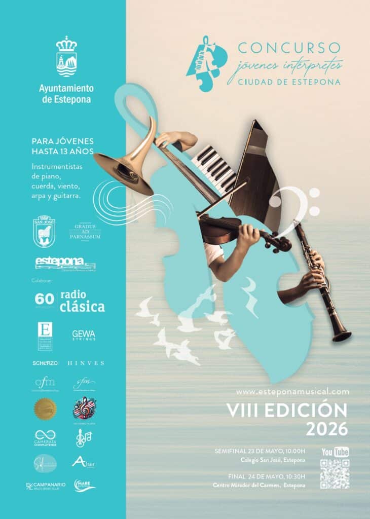 El Ayuntamiento celebra la final del VIII Concurso de Jóvenes Intérpretes ‘Ciudad de Estepona’ para menores de 14 años