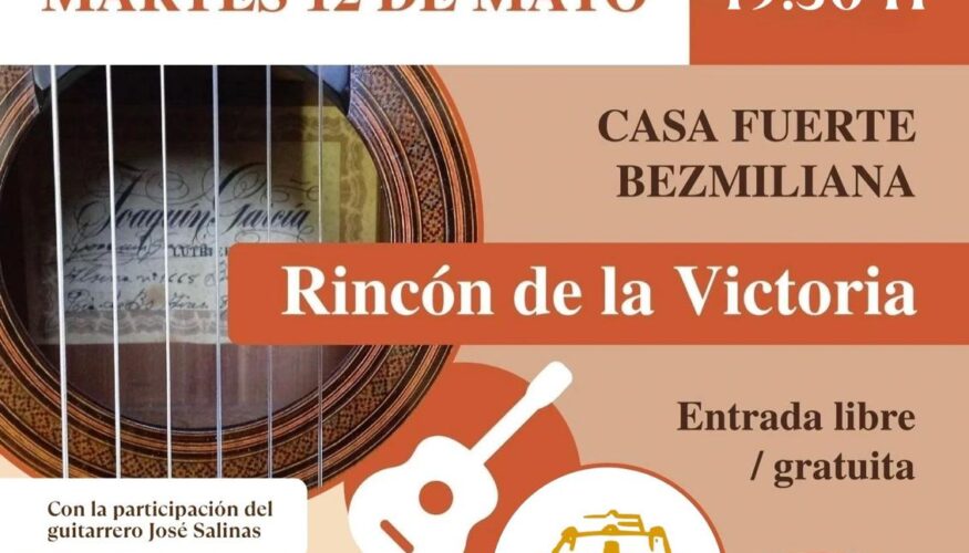 Rincón de la Victoria acogerá un festival de guitarra en homenaje al maestro luthier Joaquín García Sus instrumentos son valorados por su calidad acústica, fruto de una investigación de toda la vida sobre la historia de la guitarra y la acústica aplicada. Actualmente Joaquín vive en Rincón de la Victoria desde el 2002