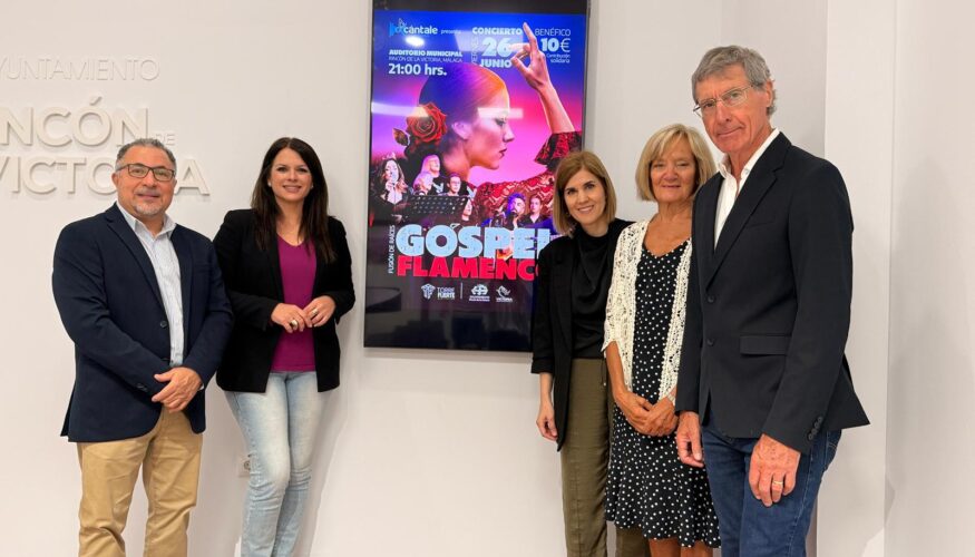 Rincón de la Victoria acoge el concierto benéfico “Fusión de Raíces: Góspel Flamenco” Los asistentes podrán disfrutar de una noche de música y baile en directo, así como de un espacio habilitado para la adquisición de comida y bebida, cuyos ingresos también se sumarán a la recaudación solidaria del evento. Las personas interesadas podrán adquirir sus entradas en https://asociaciontorrefuerte.org/eventos