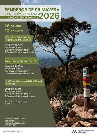 Agenda de Actividades Programadas durante Mayo en Málaga y Provincia Agenda de Actividades Programadas durante Mayo en Málaga y Provincia