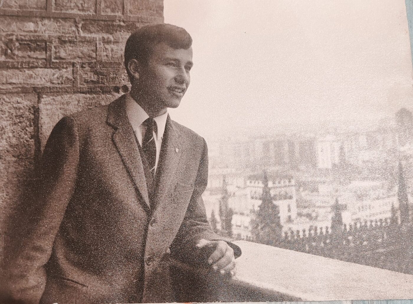 Retrato en blanco y negro de Luis Torres Hiruela