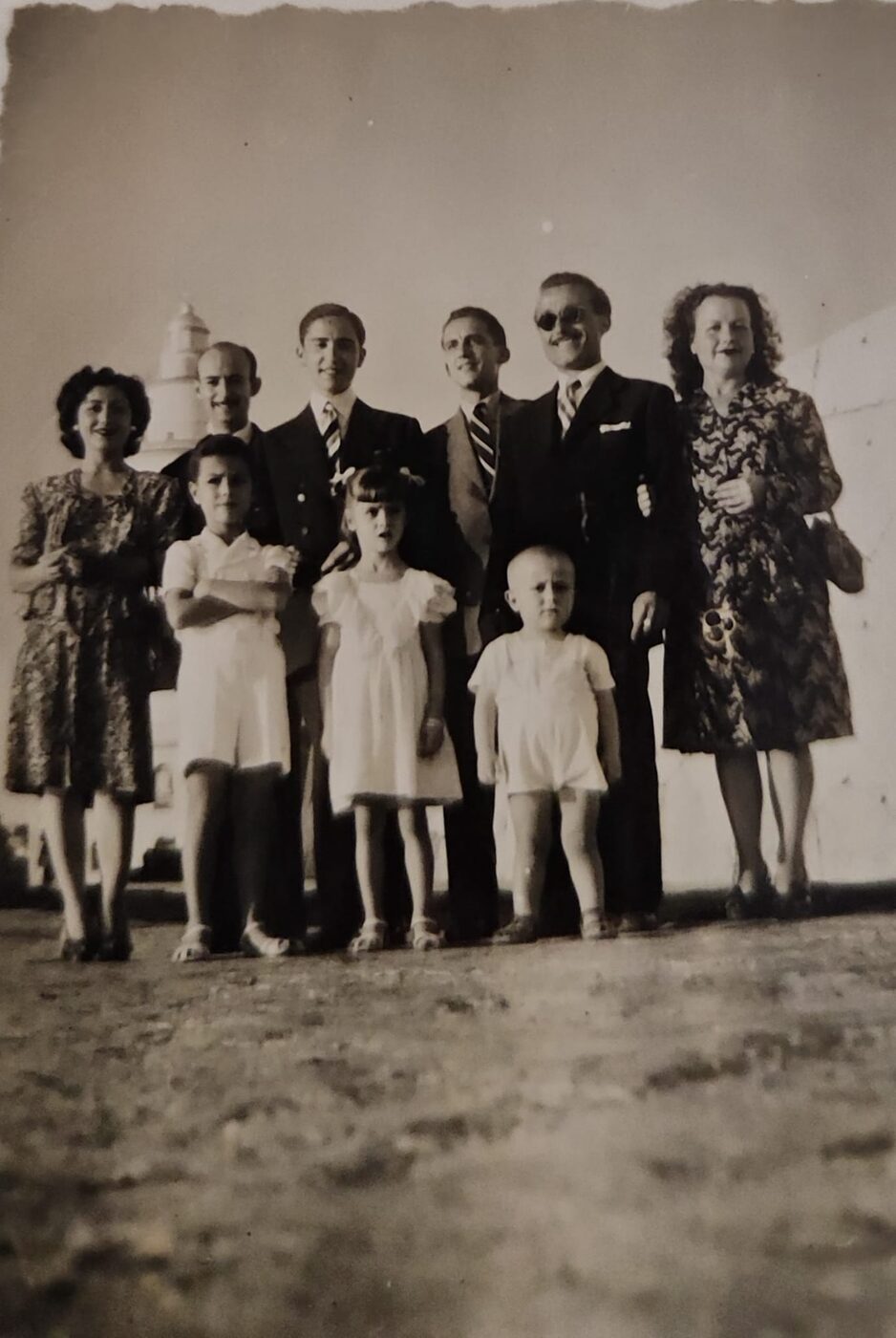 Fotografía familiar de época