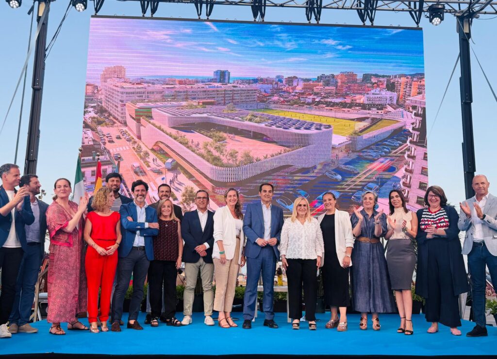 Ana Mula presenta los proyectos del Megaparking Los Boliches, el Nuevo Estadio Santa Fe y los Nuevos Juzgados de Fuengirola
