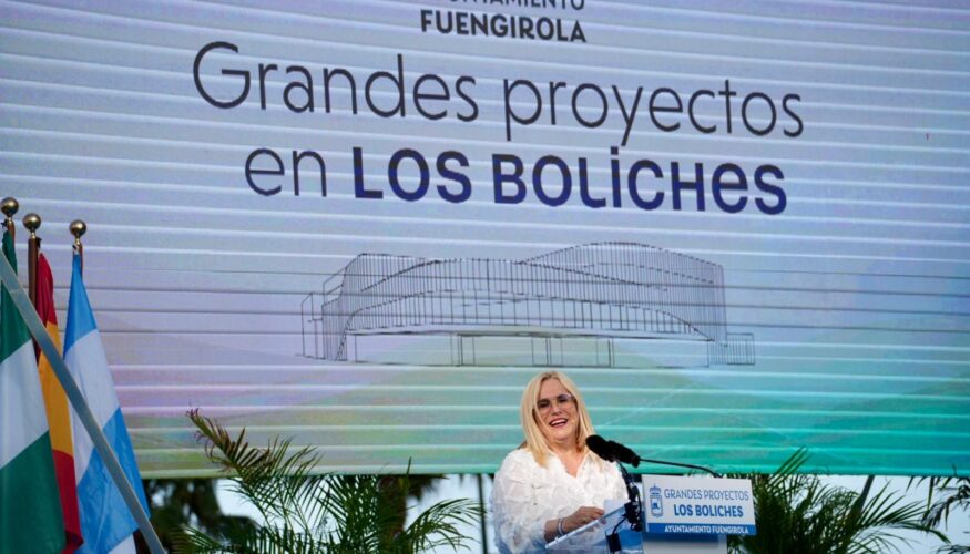 Ana Mula presenta los proyectos del Megaparking Los Boliches, el Nuevo Estadio Santa Fe y los Nuevos Juzgados de Fuengirola