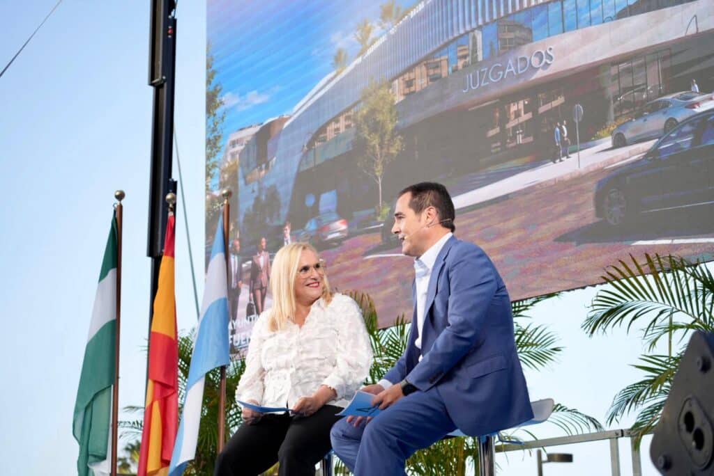 Ana Mula presenta los proyectos del Megaparking Los Boliches, el Nuevo Estadio Santa Fe y los Nuevos Juzgados de Fuengirola